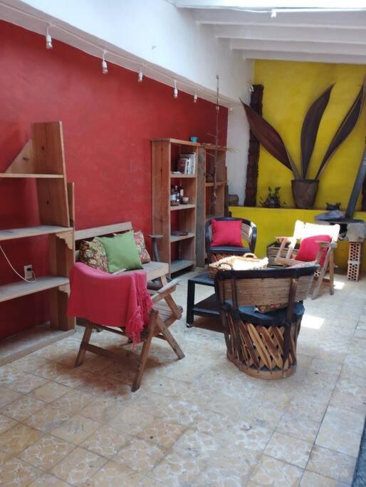 Villa Linda Casa En Tepoztlan Centro 1 Esterno foto
